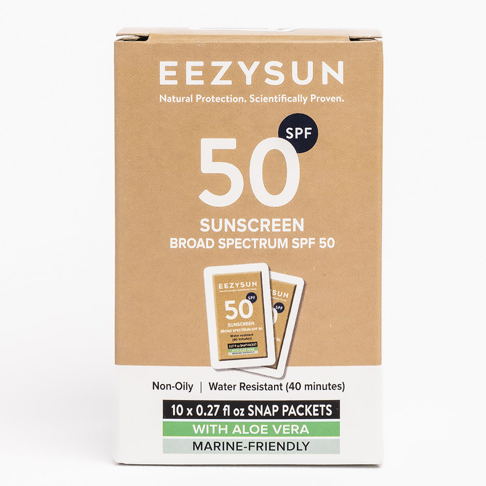 Mineral Sunscreen SPF50+ Snap Packets